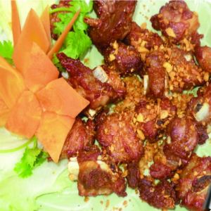 Fried Spare Rib With Salt & Garlic