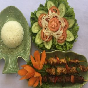 Combo - Heo+ Bò+ Gà Nướng Xiên+ Cơm Trắng